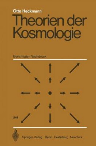 Cover of Theorien Der Kosmologie
