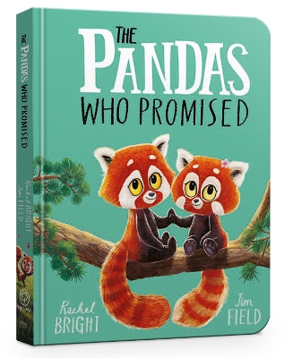 Book cover for The Pandas Who Promised Board Book