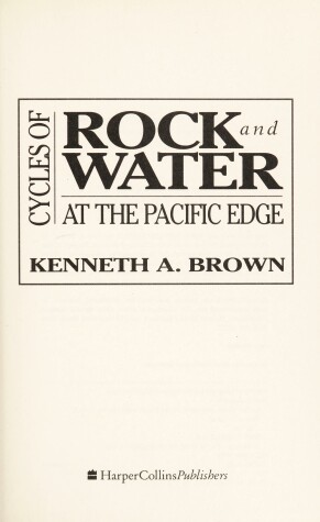 Book cover for Cycles of Rock and Water