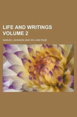 Cover of Life and Writings Volume 2