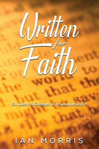 Cover of Written for Faith