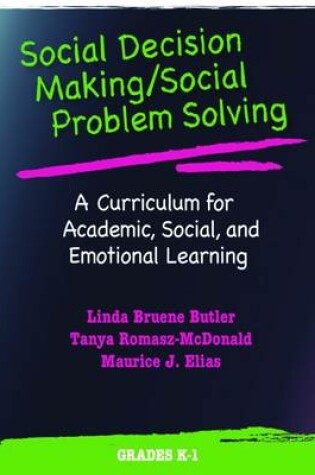 Cover of Social Decision Making/Social Problem Solving (SDM/SPS)