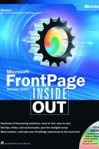 Cover of Microsoft FrontPage Version 2002 Inside Out