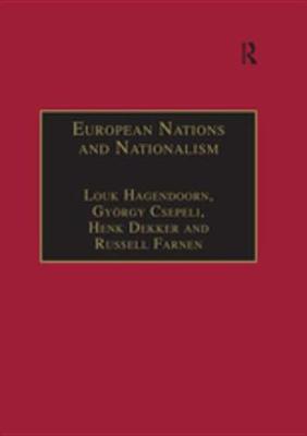 Cover of European Nations and Nationalism