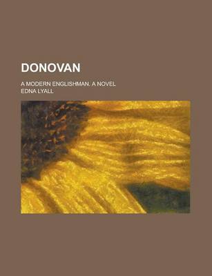 Book cover for Donovan; A Modern Englishman. a Novel