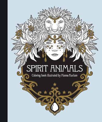 Book cover for Spirit Animals Coloring Book