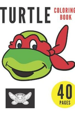 Cover of Turtle Coloring Book