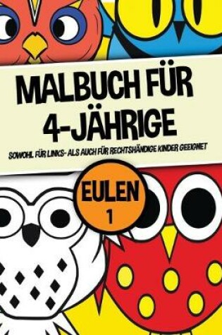 Cover of Malbuch für 4-Jährige (Eulen 1)