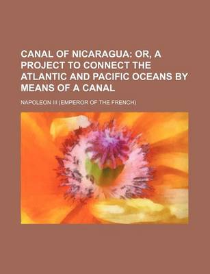 Book cover for Canal of Nicaragua