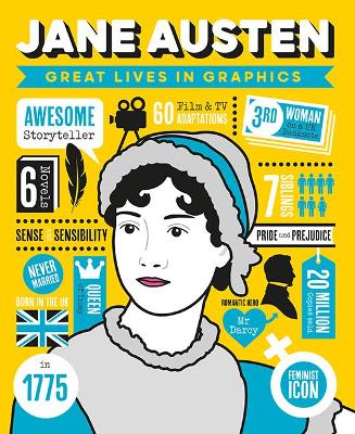 Cover of Great Lives in Graphics: Jane Austen