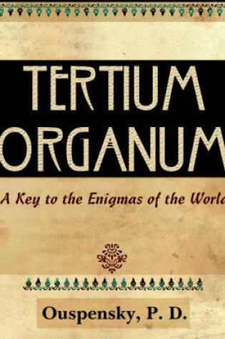Cover of Tertium Organum (1922)