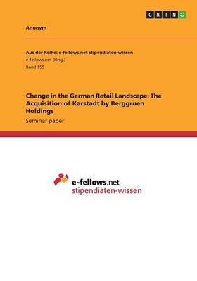 Book cover for Change in the German Retail Landscape