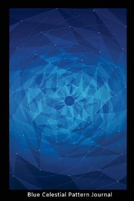 Book cover for Blue Celestial Pattern Journal