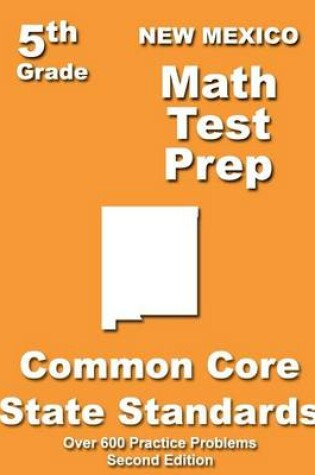 Cover of New Mexico 5th Grade Math Test Prep