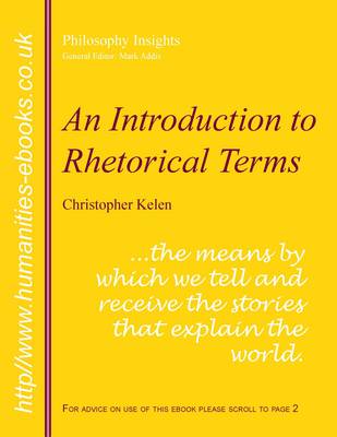 Cover of An Introduction to Rhetorical Terms