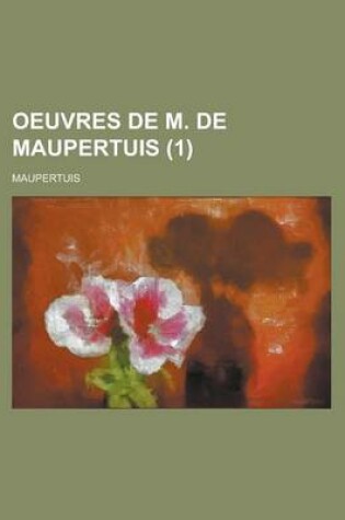 Cover of Oeuvres de M. de Maupertuis (1)