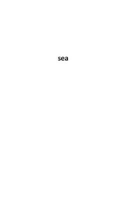 Book cover for sea