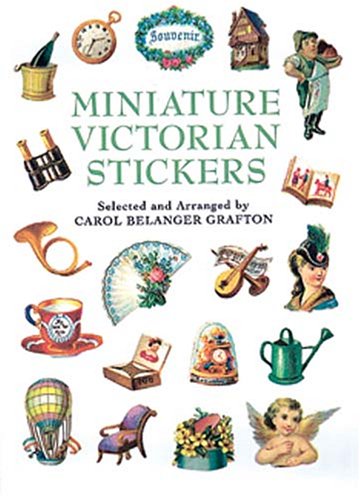 Book cover for Miniature Victorian Stickers