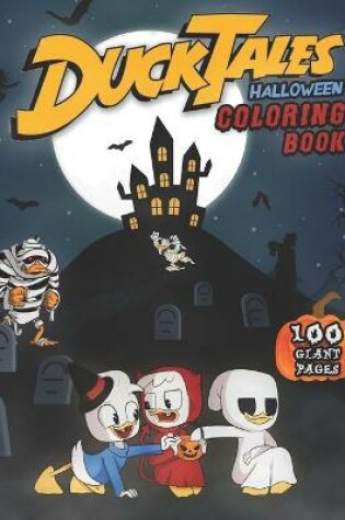 Cover of Ducktales Halloween Coloring Book