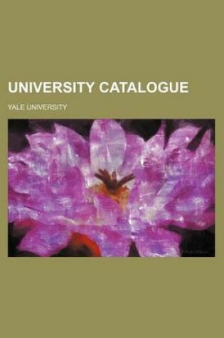 Cover of University Catalogue