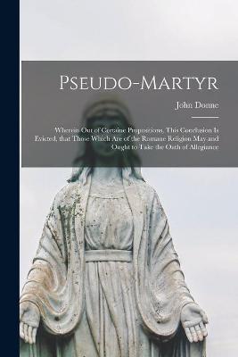 Book cover for Pseudo-martyr