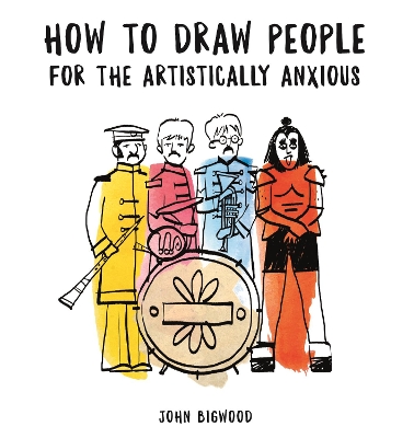 Book cover for How to Draw People for the Artistically Anxious