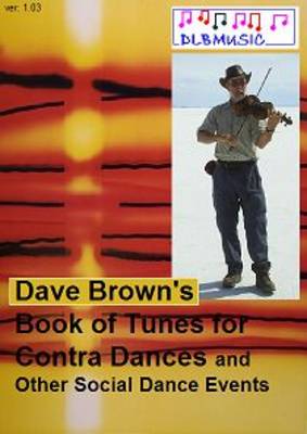 Book cover for Dave Brown's Contra Dance Tunes