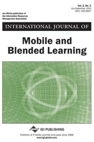 Cover of International Journal of Mobile and Blended Learning