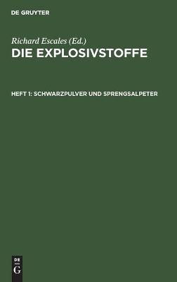 Book cover for Schwarzpulver Und Sprengsalpeter