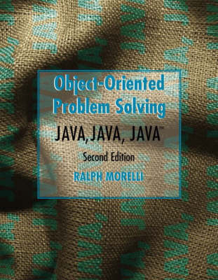 Book cover for Java, Java, Java Object-Oriented Problem Solving with                 WebCT PIN card (US Courses Only)