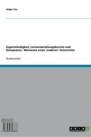 Cover of Eigenstandigkeit, Lernentwicklungsbericht Und Kompetenz