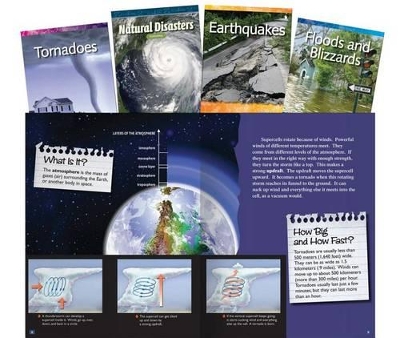 Cover of Natural Disasters Set: Grades 3-5