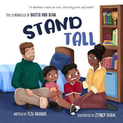Book cover for STAND TALL: A children's book on race, diversity and self-worth