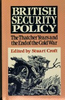 Book cover for British Security Policy