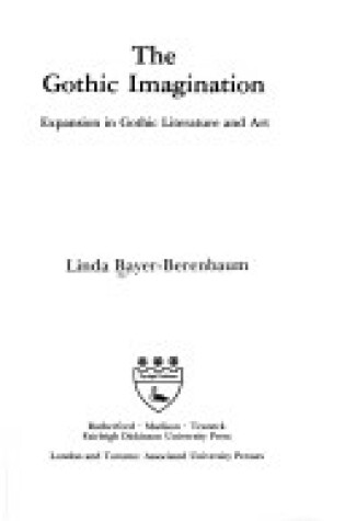 Cover of The Gothic Imagination