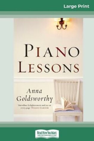 Cover of Piano Lessons (16pt Large Print Edition)