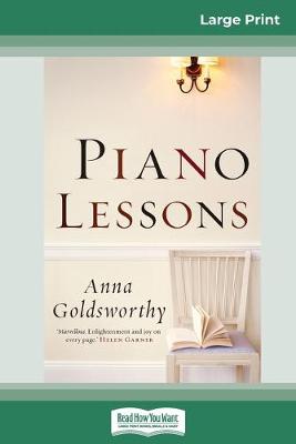 Book cover for Piano Lessons (16pt Large Print Edition)