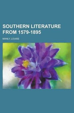 Cover of Southern Literature from 1579-1895