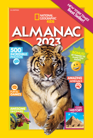 Cover of National Geographic Kids Almanac 2023 (US edition)