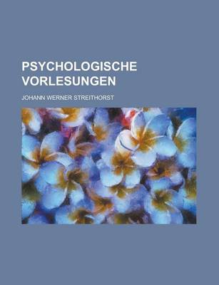 Book cover for Psychologische Vorlesungen