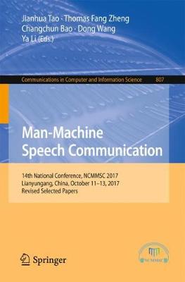 Book cover for Man-Machine Speech Communication