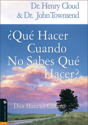 Book cover for Que Hacer Cuando No Sabes Que Hacer