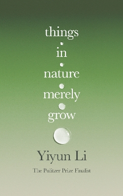 Book cover for Things in Nature Merely Grow