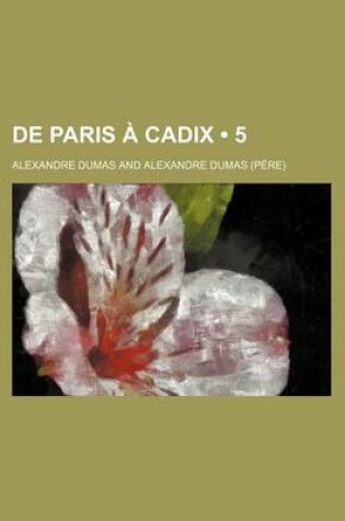 Cover of de Paris a Cadix (5)