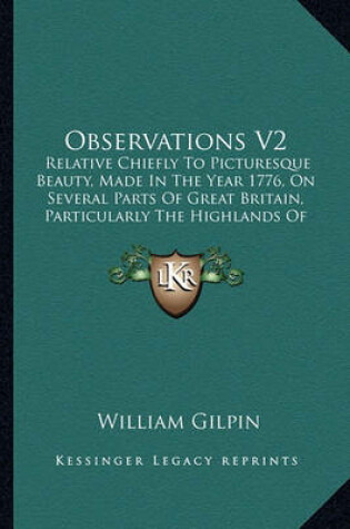 Cover of Observations V2 Observations V2