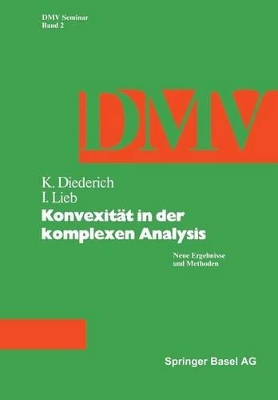 Book cover for Konvexität in der Komplexen Analysis