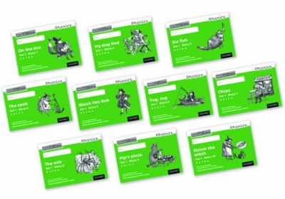 Book cover for Read Write Inc. Phonics: Green Set 1 Core Black & White Storybooks (Mixed Pack of 10)