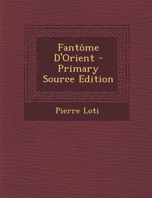 Book cover for Fantome D'Orient