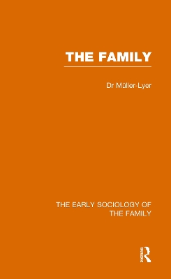 Book cover for Early Sociology Of Family  V 8