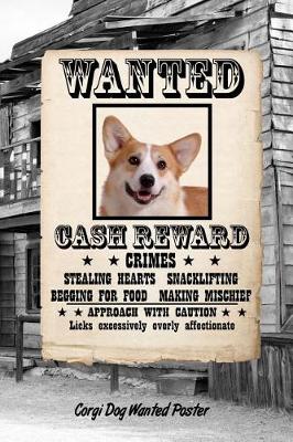 Book cover for Corgi Dog Wanted Poster